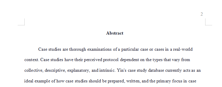 Develop Case Study protocol as it relates to describing how to screen candidate cases and select final cases