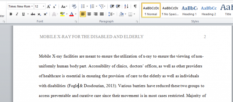 Patient x essay picture