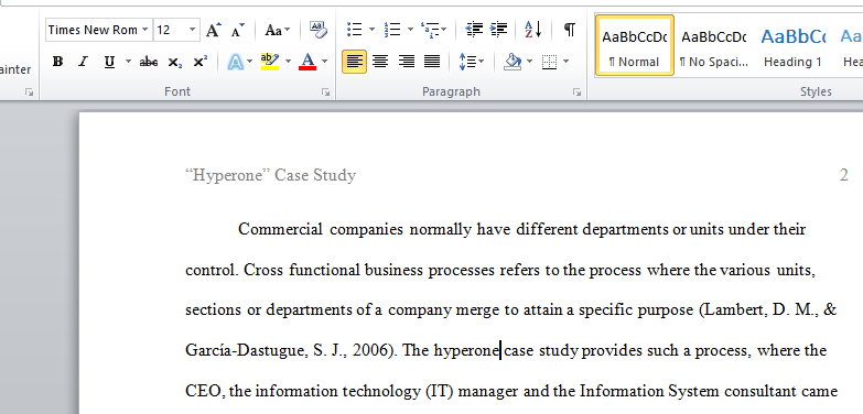 Case study-hyperone