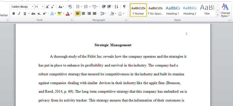 Strategic Management2