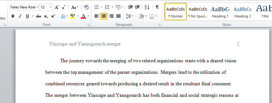 Yinscape and Yannngsearch merger