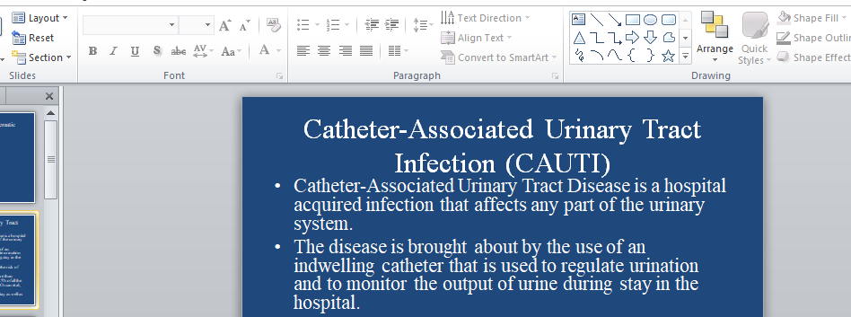 Catheter-Associated Urinary Tract Infection