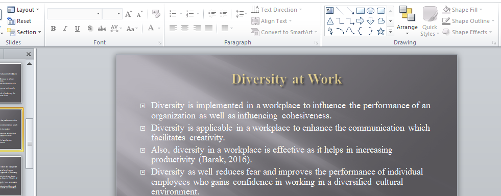 Diversity at Work