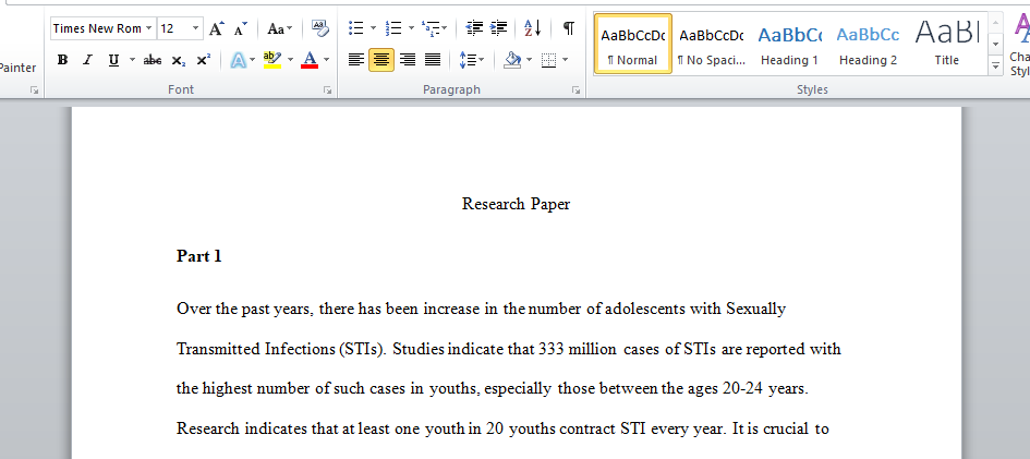 Research Paper