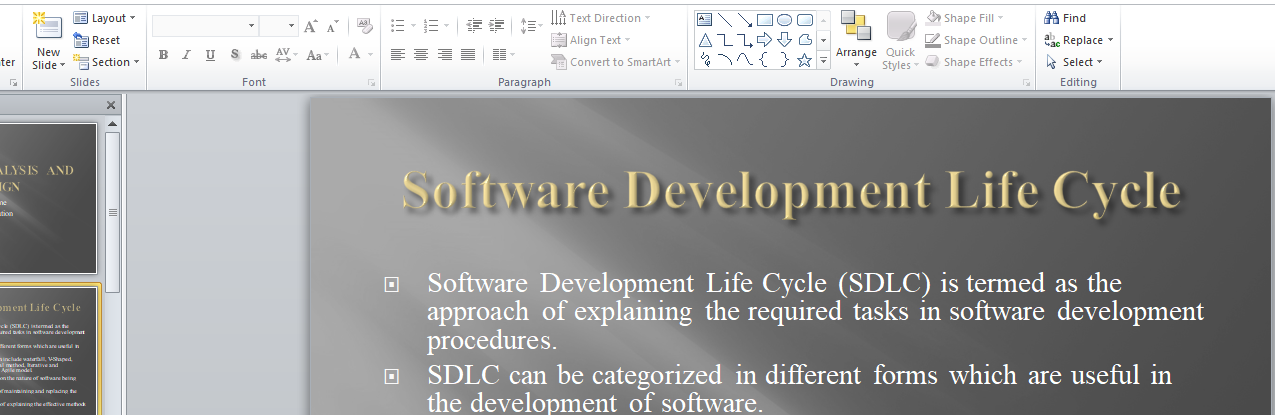 Software Development Life Cycl