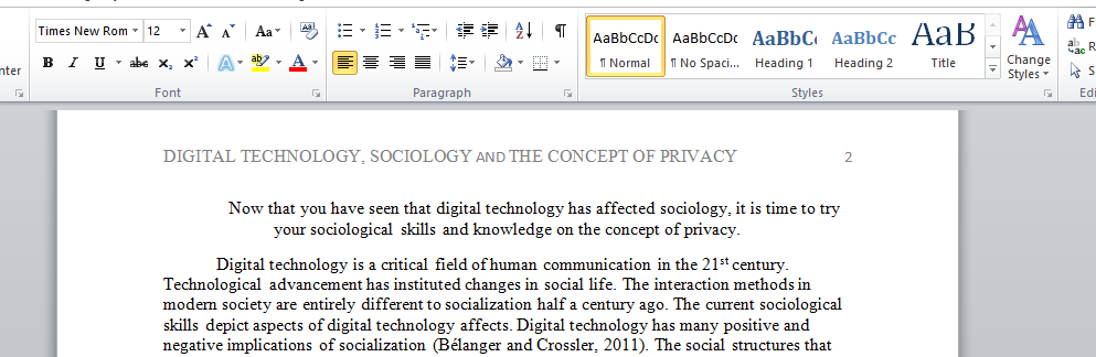 digital technology has affected sociology