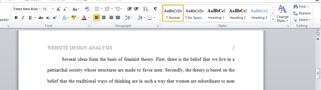 Feminist Theory