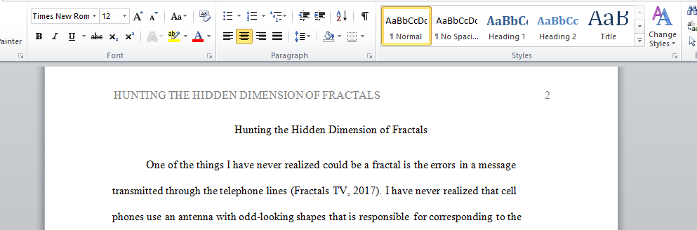 Hunting the Hidden Dimension of Fractals