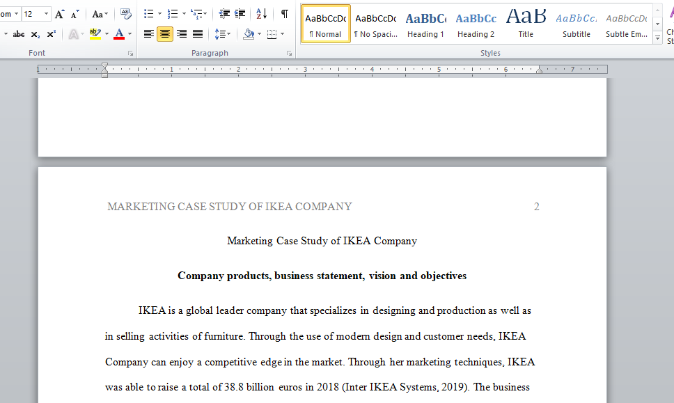 market case study of ikea