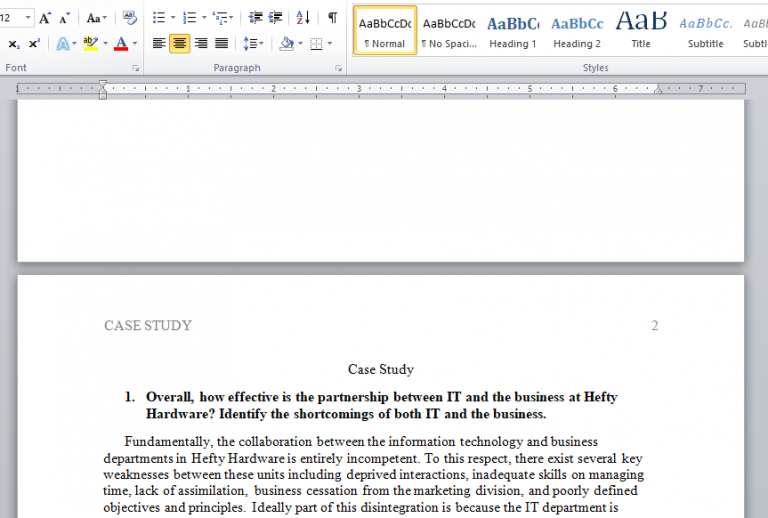 Delivering business value with it at hefty hardware picture