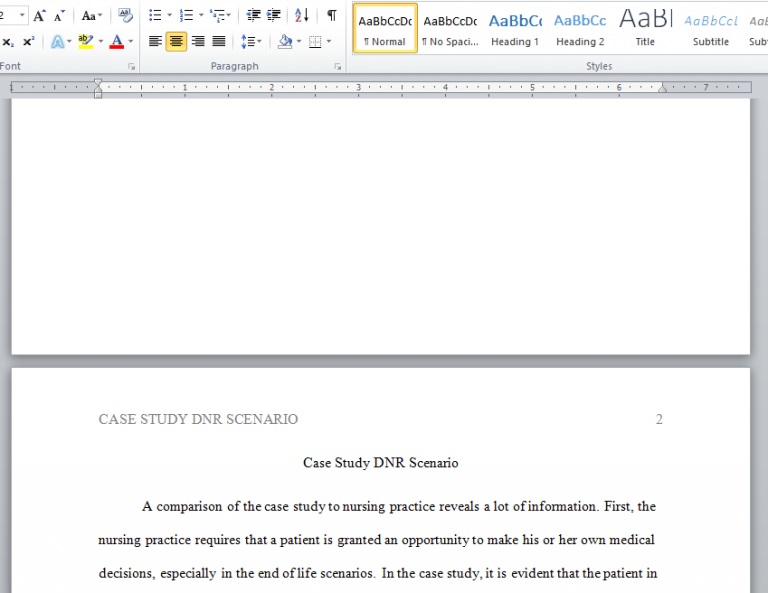 Dnr thesis statement picture