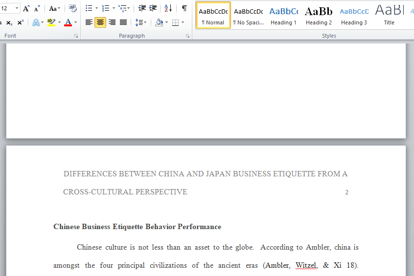 difference between china and Japan business etiquette