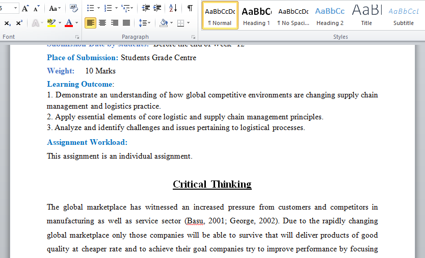 critical thinking lean and JIT