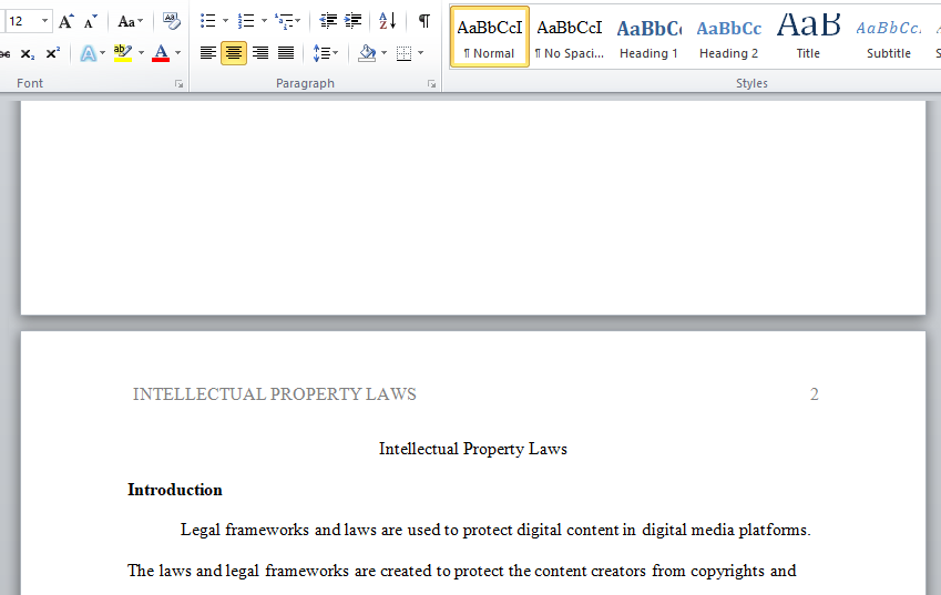 intellectual property laws