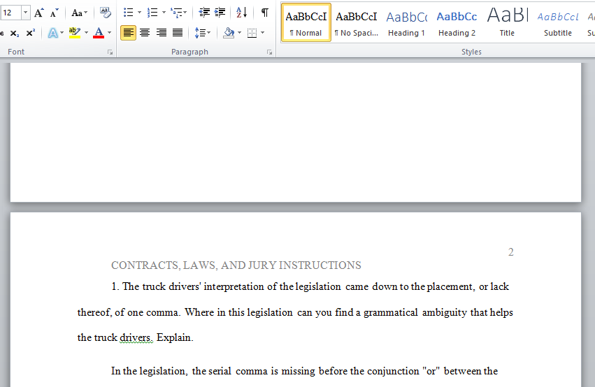legislation,contracts, laws and jury instructions