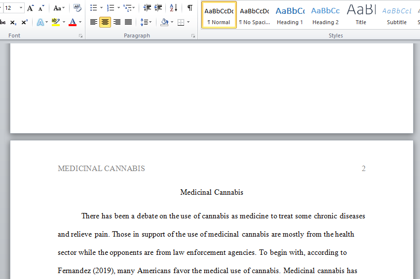 medicinal cannabis