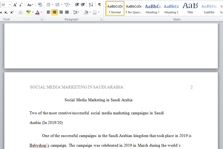 social media marketing in Saudi Arabia