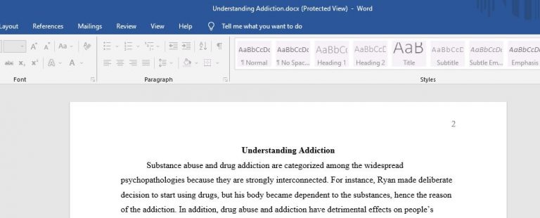 Personal essay on addiction image