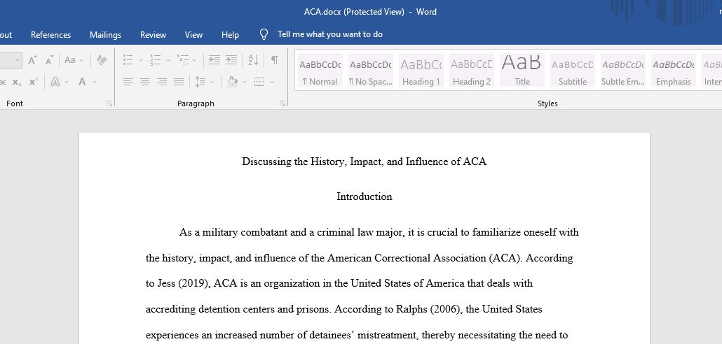 Correctional Systems & Practices Research Paper 