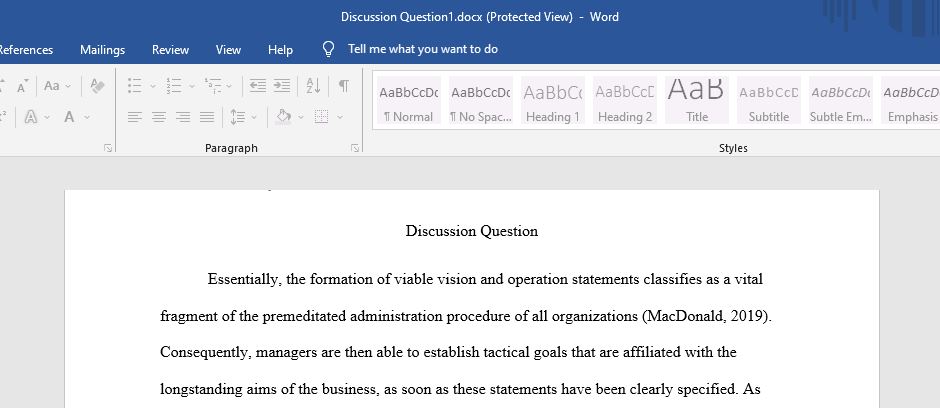  Why is it critical for company managers to have a clear strategic vision regarding their organization?