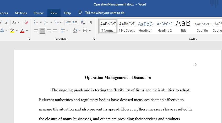 The ongoing pandemic is testing the flexibility of firms and their abilities to adapt. Relevant authorities and regulatory bodies have devised measures deemed 