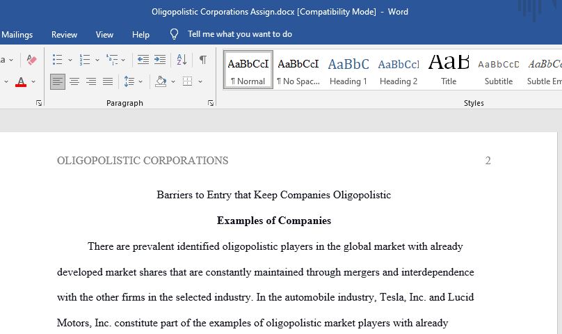 Barriers to Entry that Keep Companies Oligopolistic