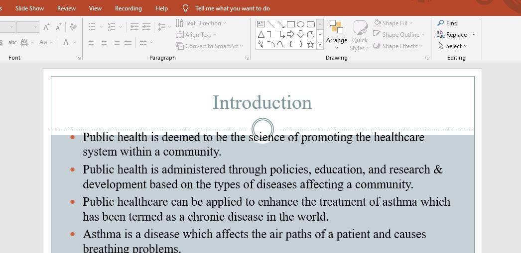 Public health is deemed to be the science of promoting the healthcare system within a community.  Public health is administered 