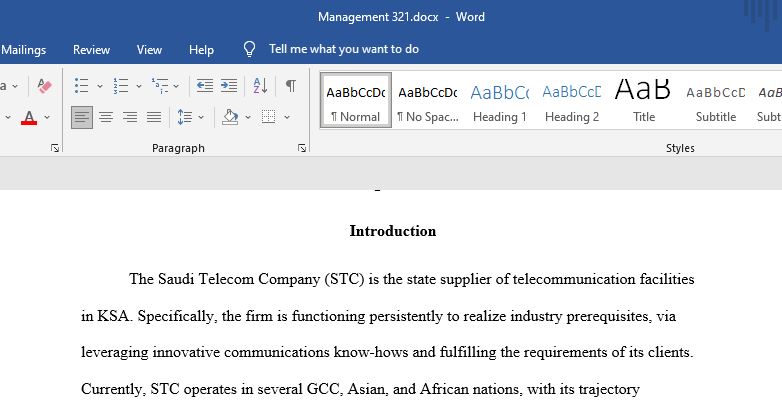 Saudi Telecom Company (STC)