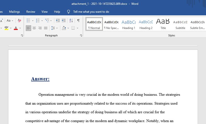 Demonstrate the concept of operations functions, supply chain strategy and issues required for a new production design. 
